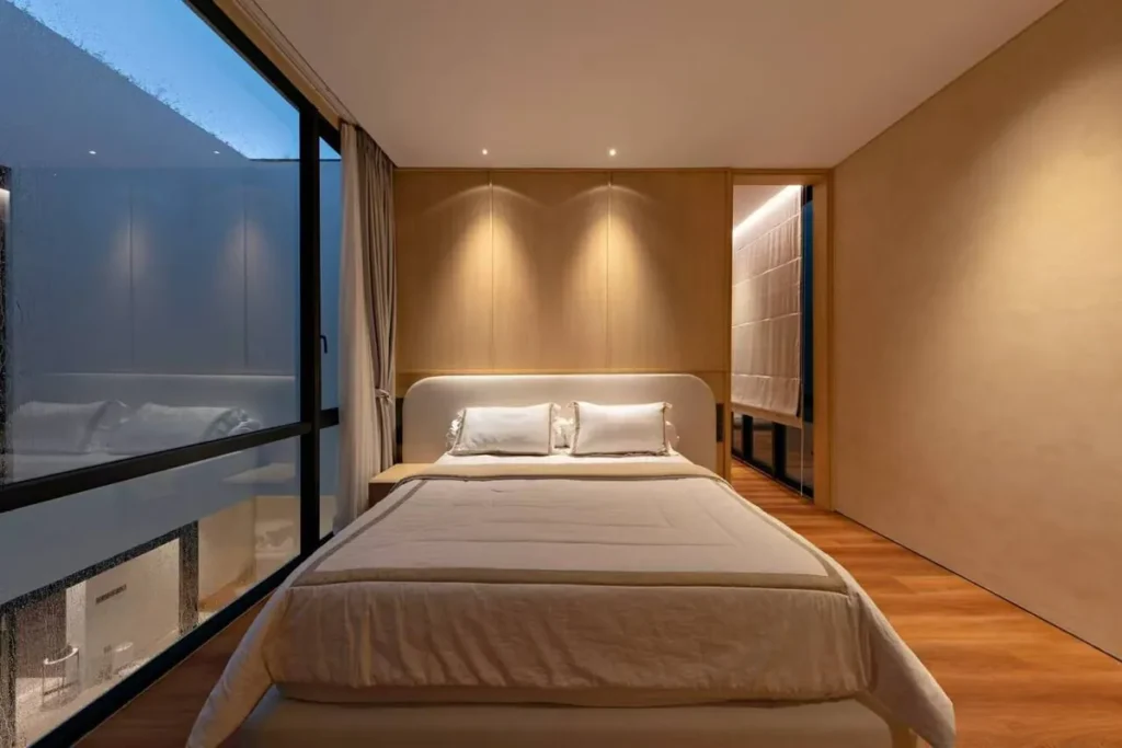 LED lighting application for hotel and hospitality interiors